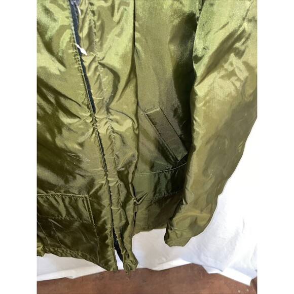 Stearns Men’s Jacket / Floatation Device Size Medium Green Hooded Outdoors Vtg. - Picture 8 of 13